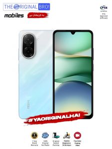 Redmi A5 - 4GB RAM - 128GB Storage - PTA Approved - 12 Months Warranty - Blue - The Original Bro Mobiles - TOB52